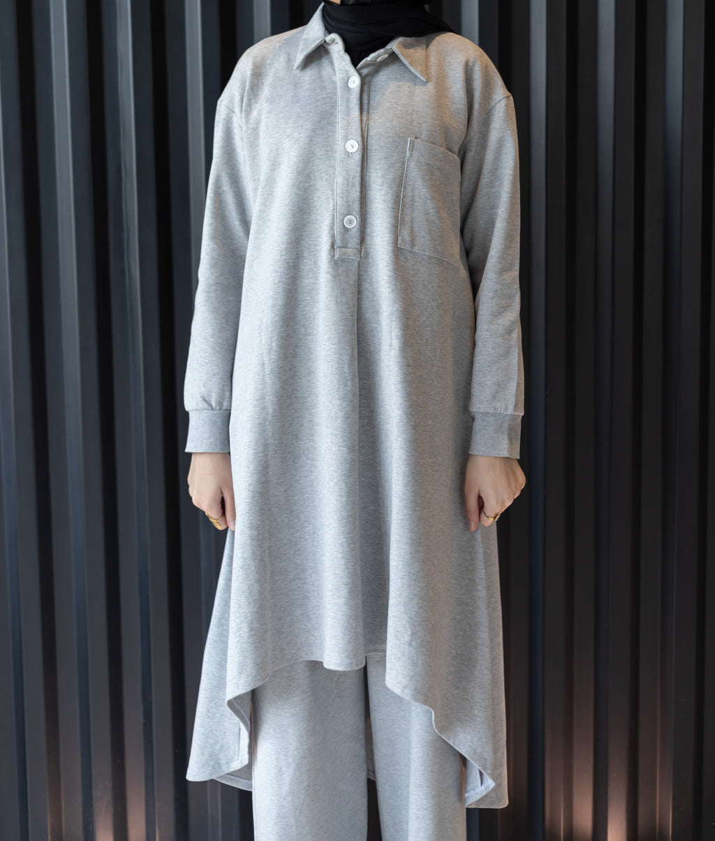 Grey Pants Set