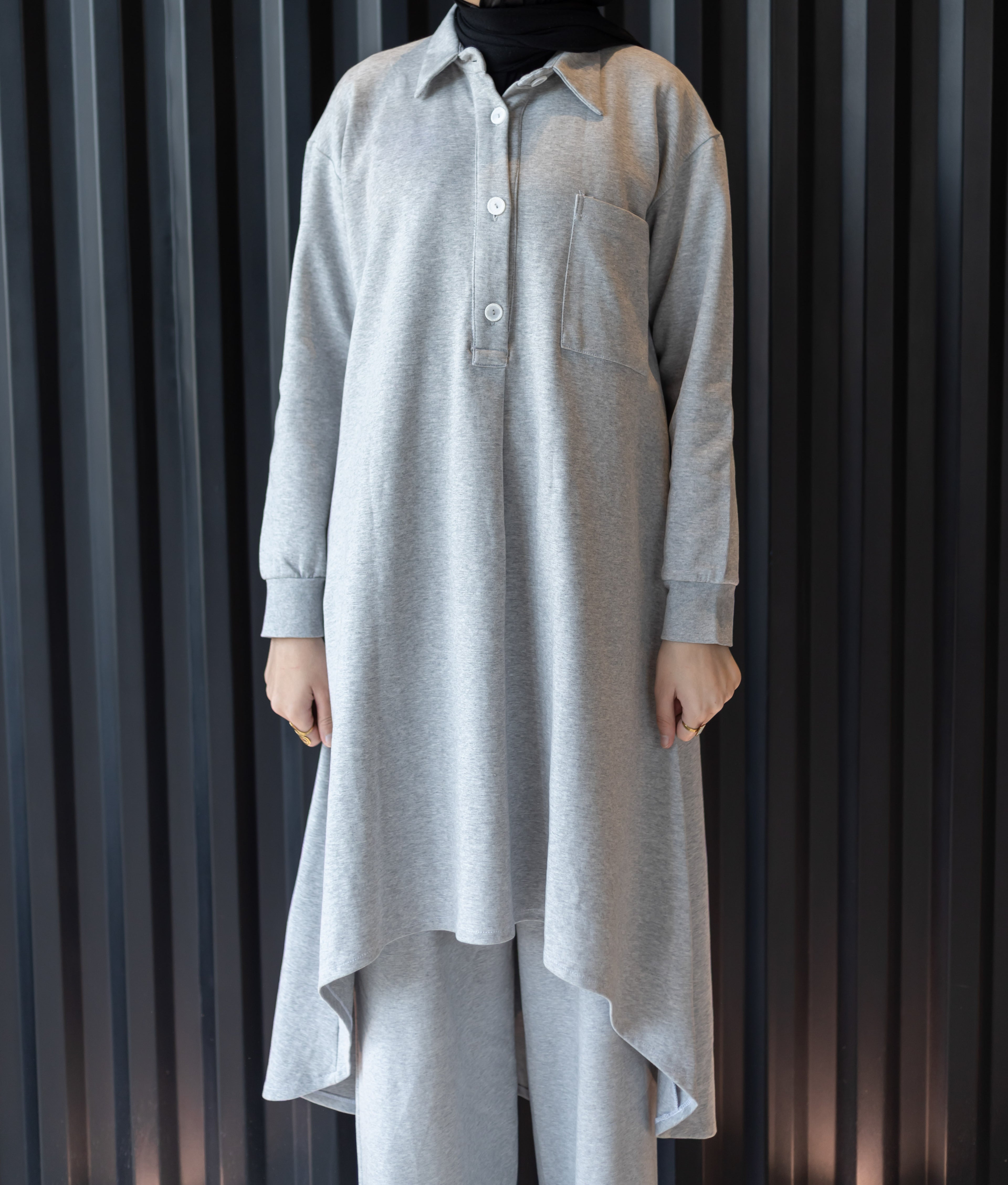 Grey Pants Set