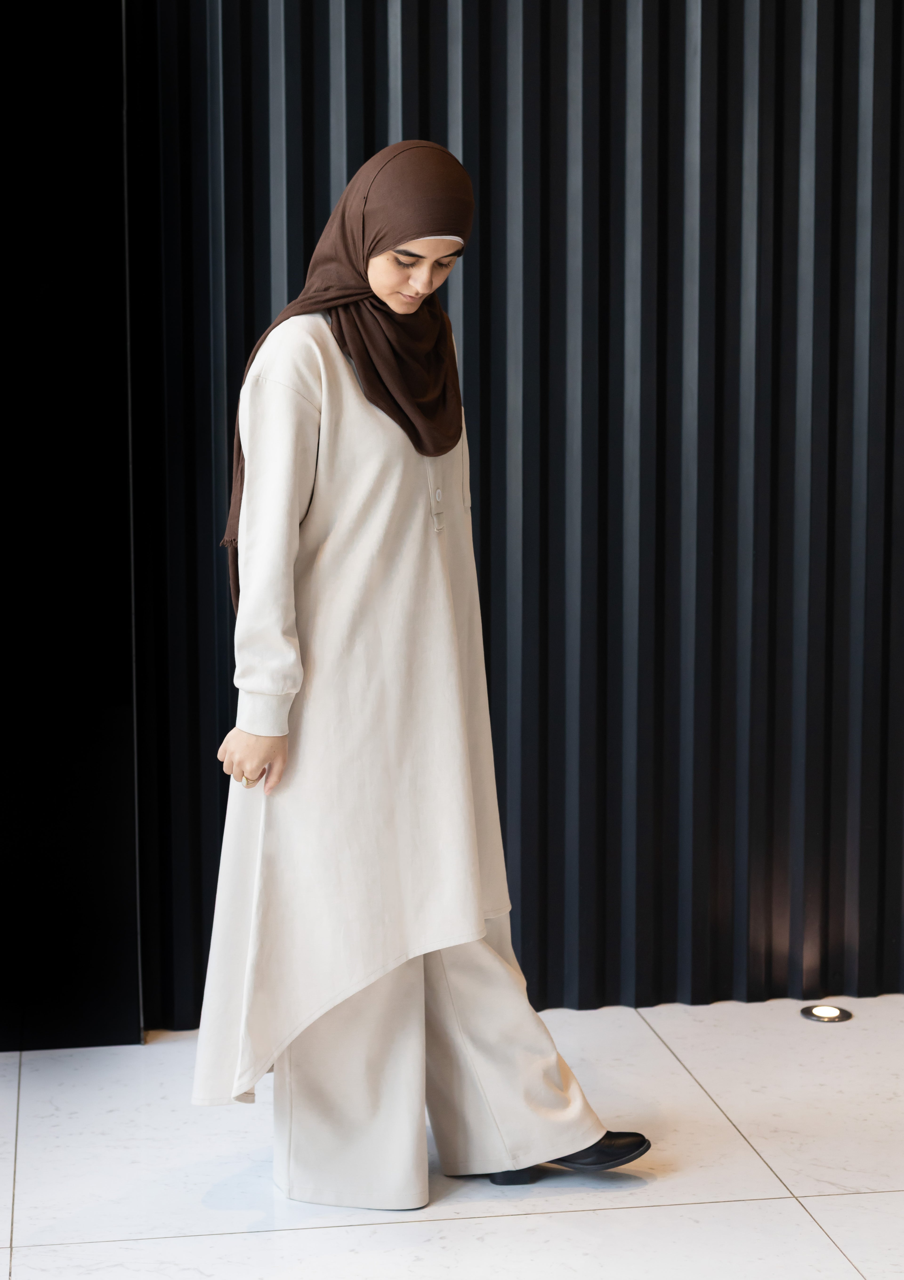Beige Pants Set