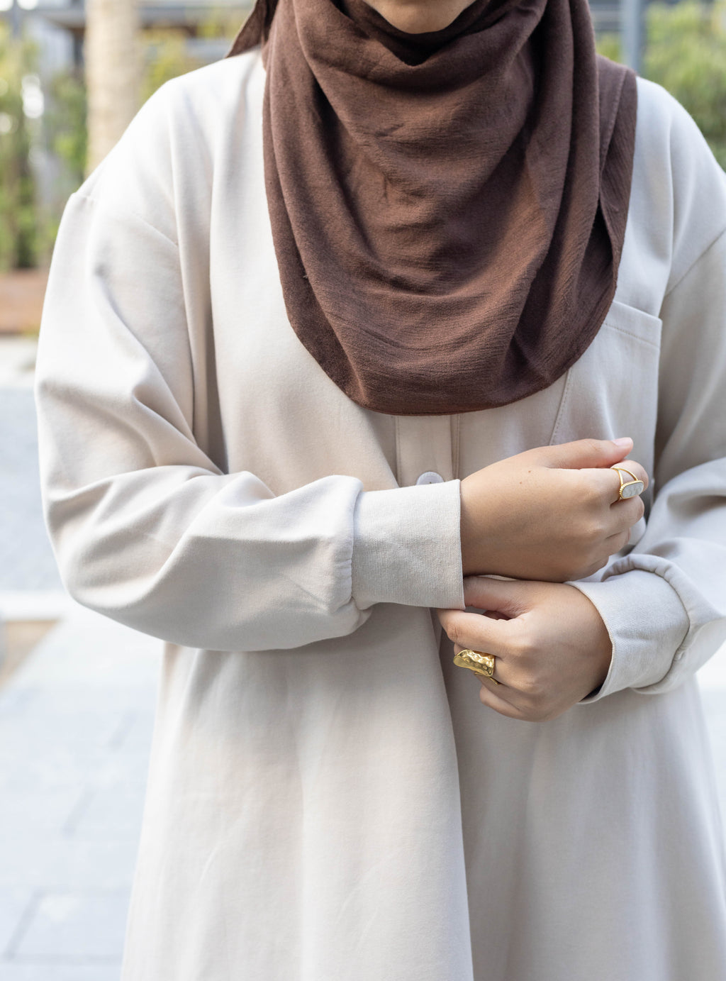 Beige Pants Set