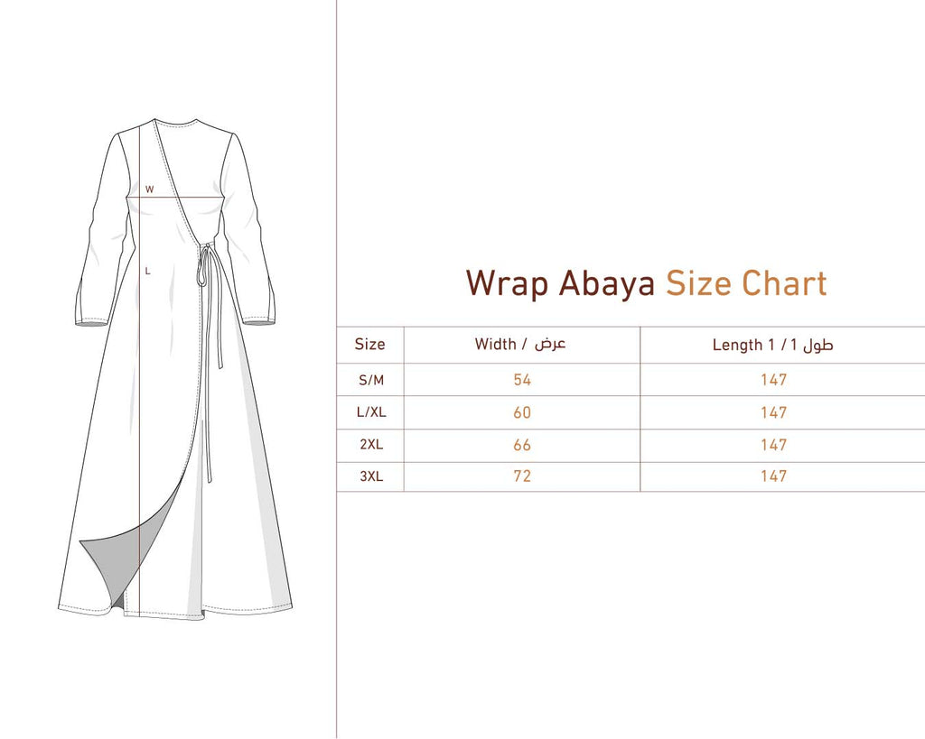 Wrap Abaya